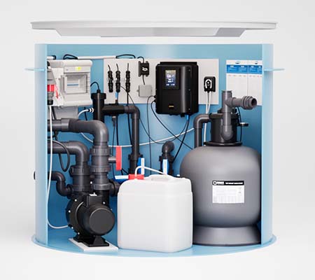 Albixon Technikschacht Comfort plus für PP Pools