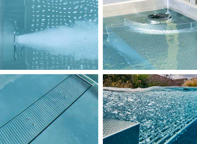 Edelstahlpool Minipool