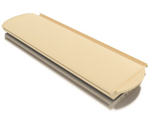 Rollladenprofil für Polypropylen Pool - PVC sand