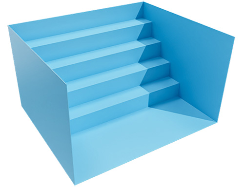Breite Treppe