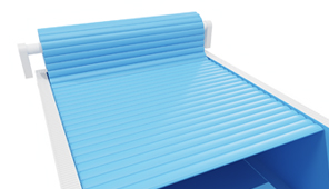 Oberflur-Rollladenabdeckung für Pool