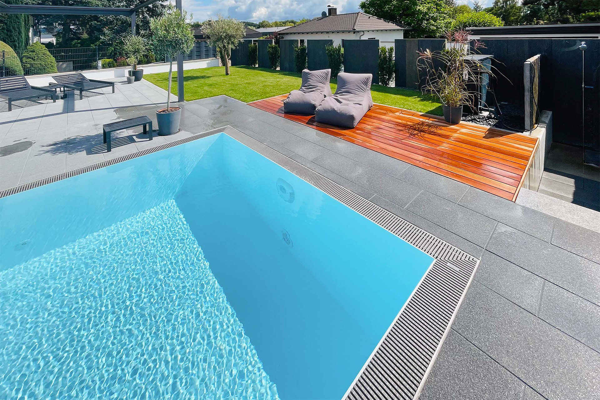 Prime PP-Pool 4x11 m Überlaufbecken