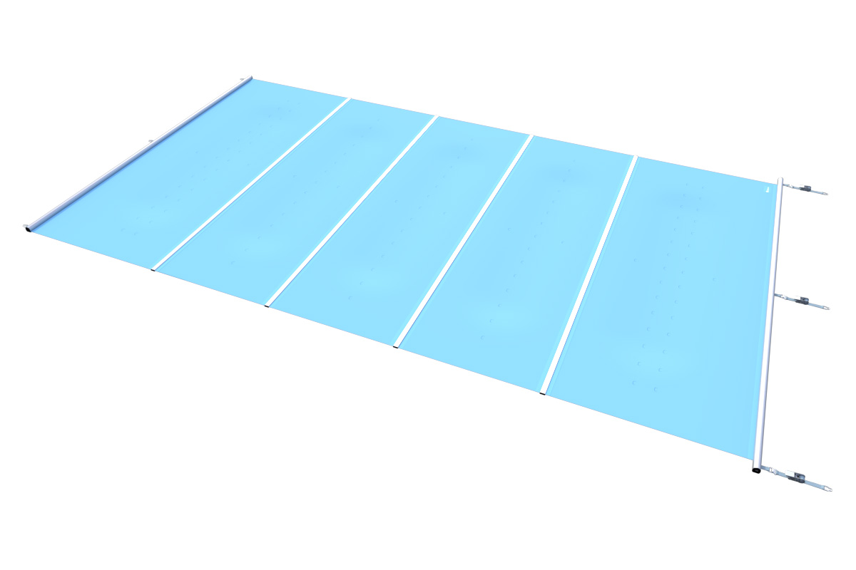 Liderpool Sicherheitsabdeckung Flat Section Blue