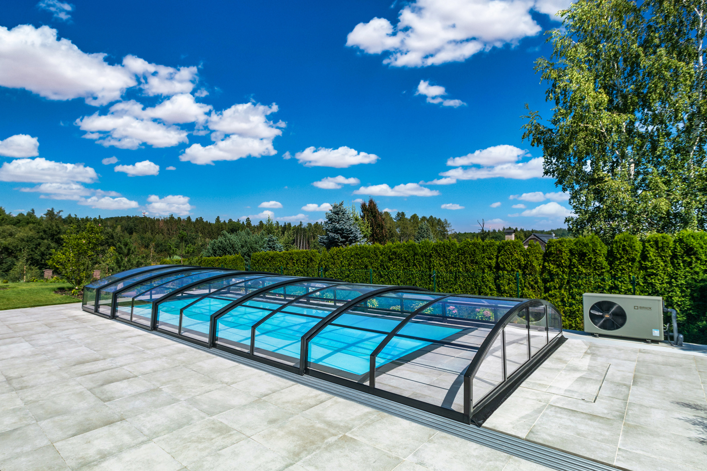 Poolüberdachung Casablanca Infinity 