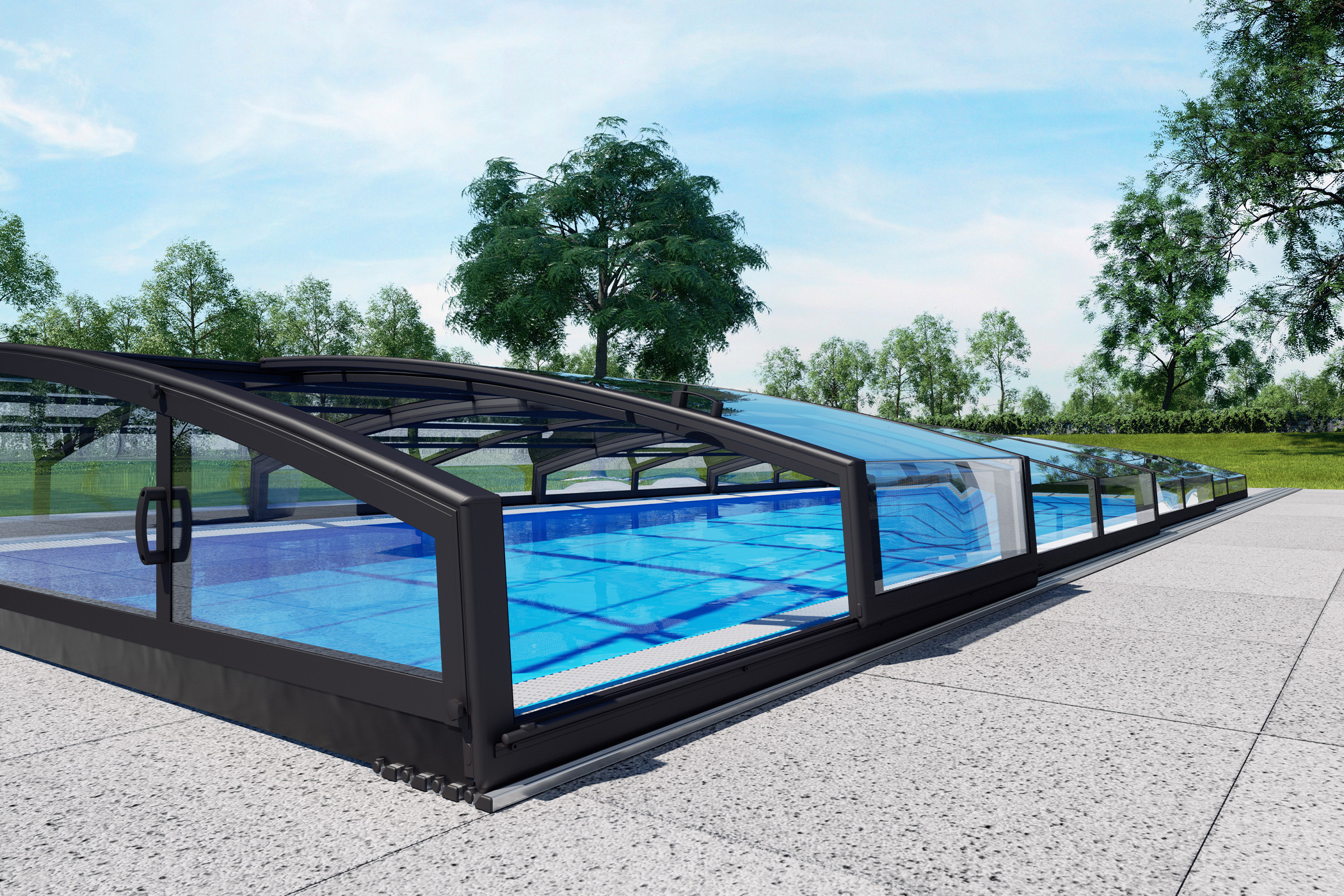 Poolüberdachung Casablanca Infinity 