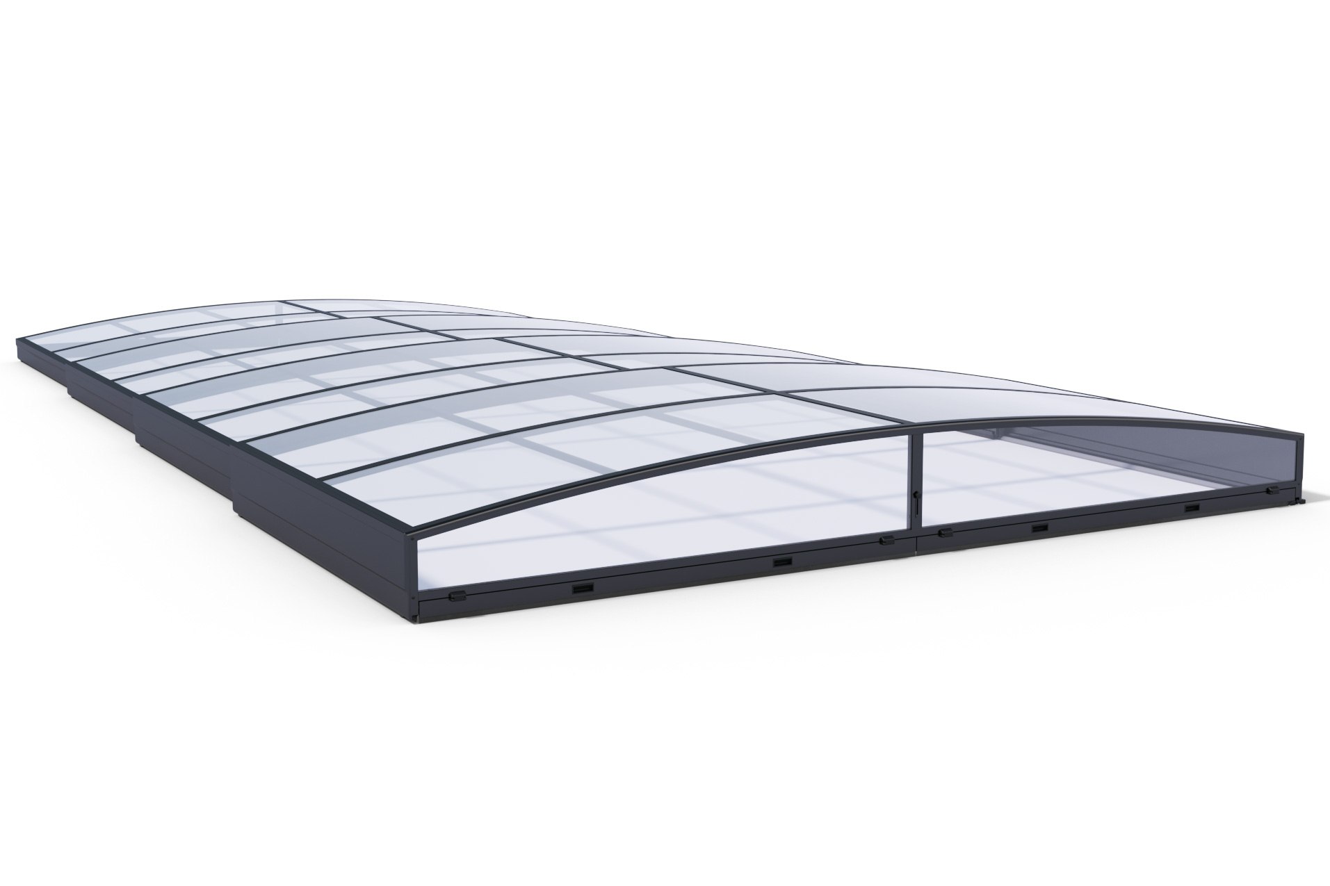 Schiebe-Poolüberdachung Sydney BS