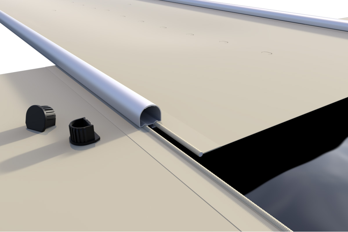 Stangenabdeckung Segment Liderpool Beige