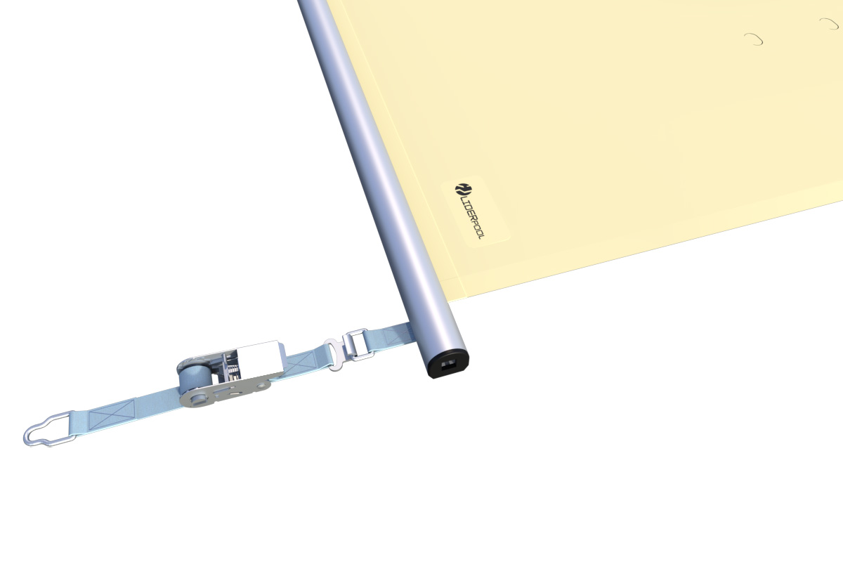 Liderpool Rollschutzabdeckung Extra Top Vanilla