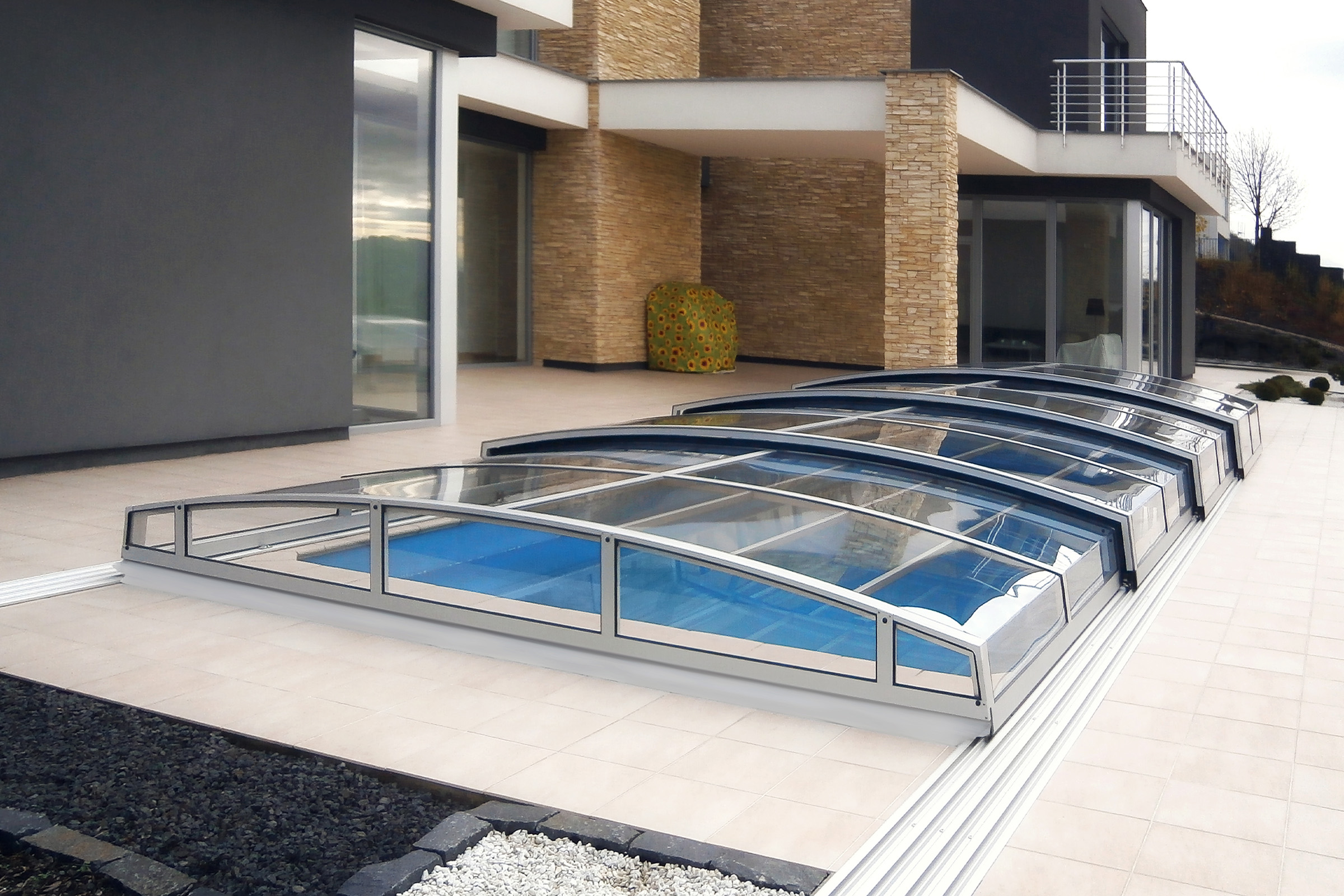 Poolüberdachung Casablanca Infinity 