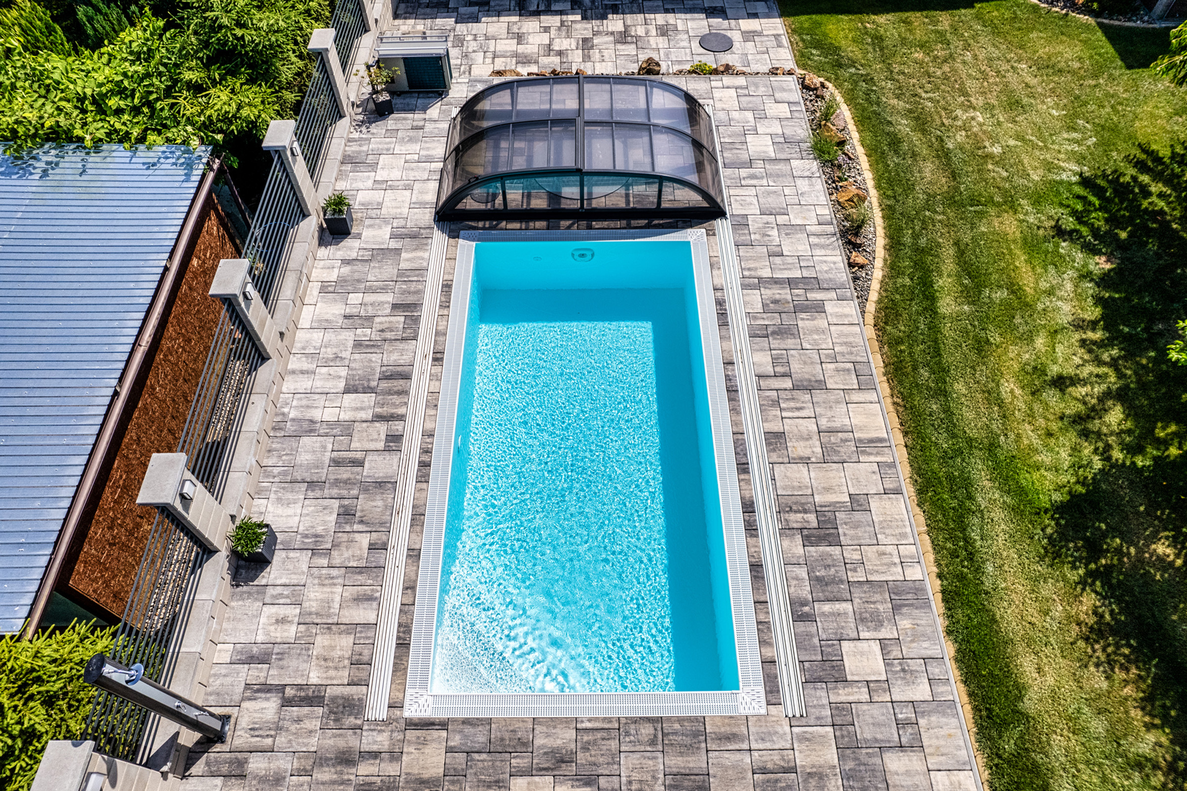 Poolüberdachung Albixon Dallas