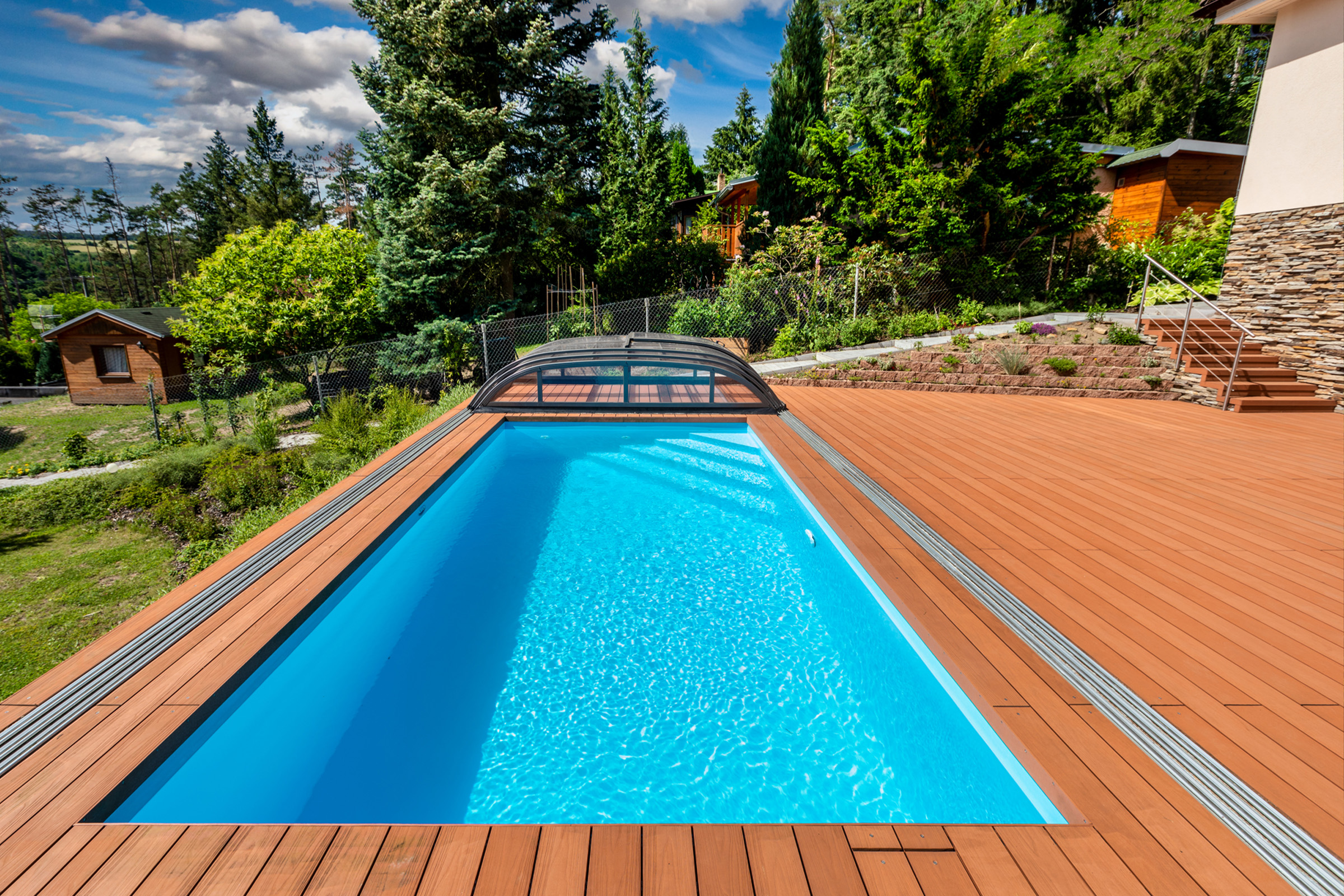 Poolüberdachung Albixon Dallas