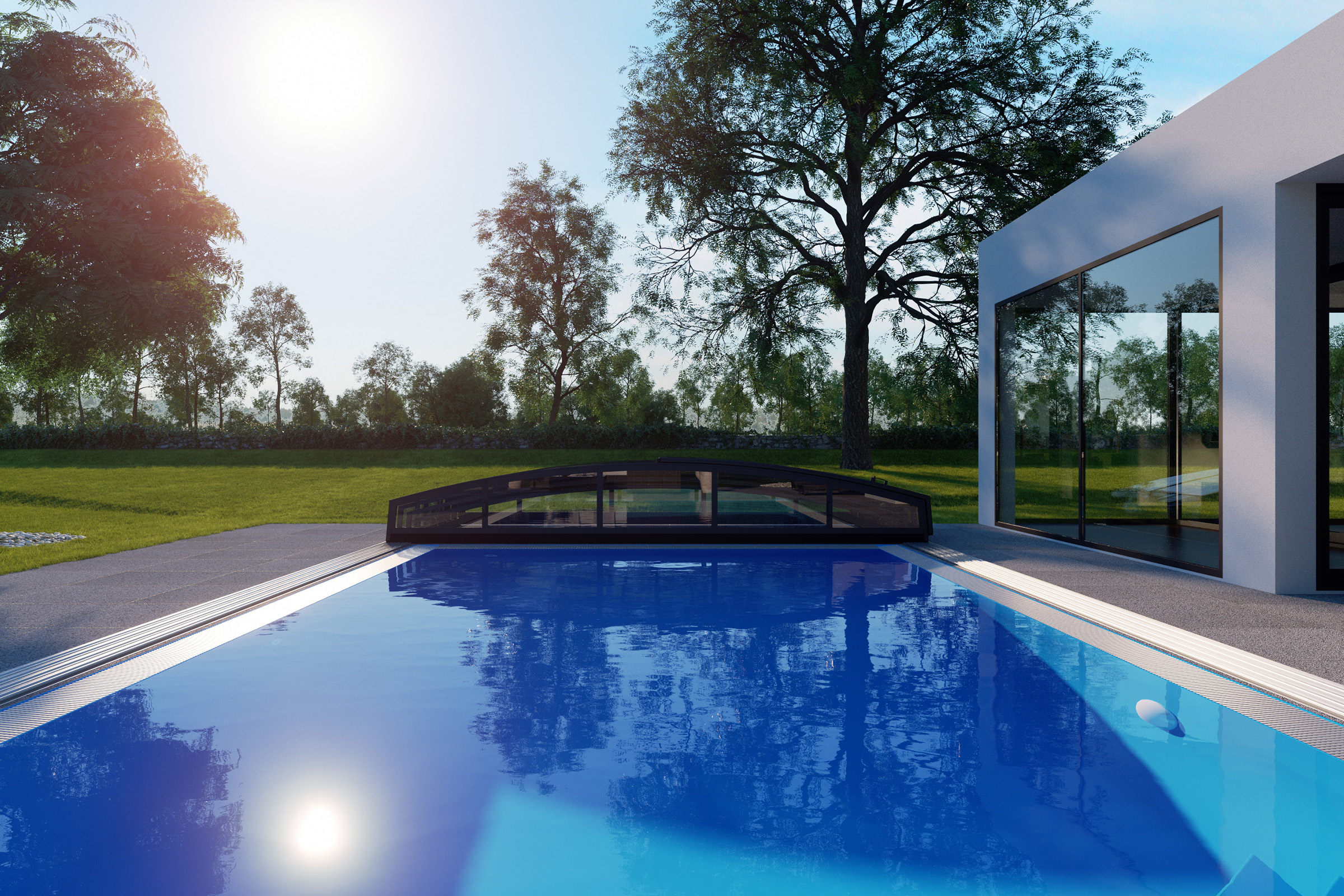 Poolüberdachung Casablanca Infinity 