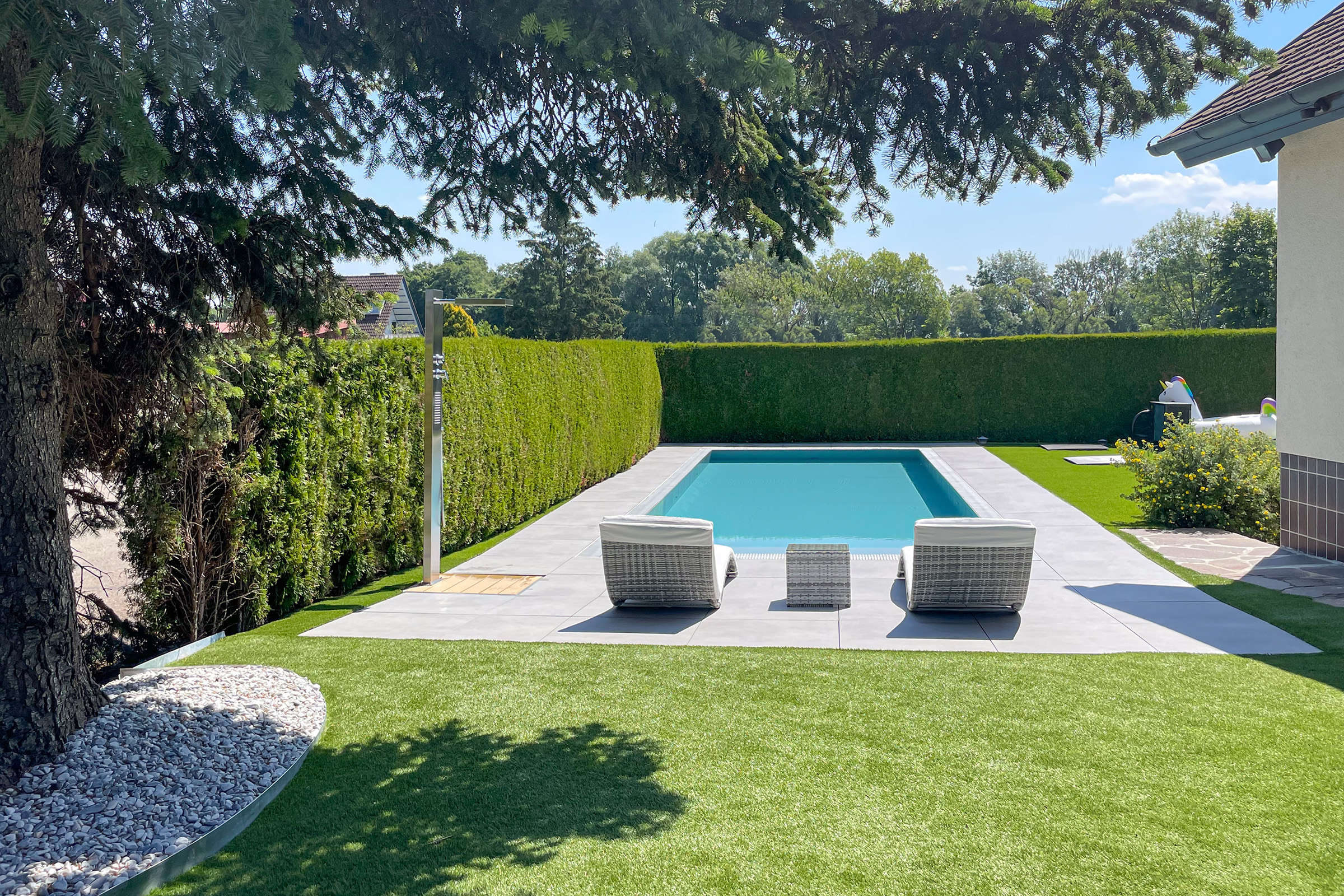 Prime PP-Pool 4x11 m Überlaufbecken